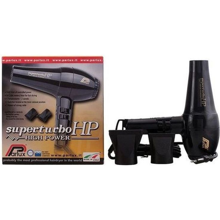 Parlux Superturbo HP zum schnellen Trocknen der Haare, mehr Volumen oder Schwung