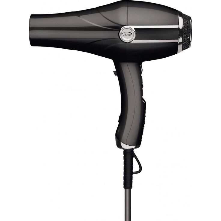 Ultron Iconic 3650 schwarz zum schnellen Trocknen der Haare, mehr Volumen oder Schwung