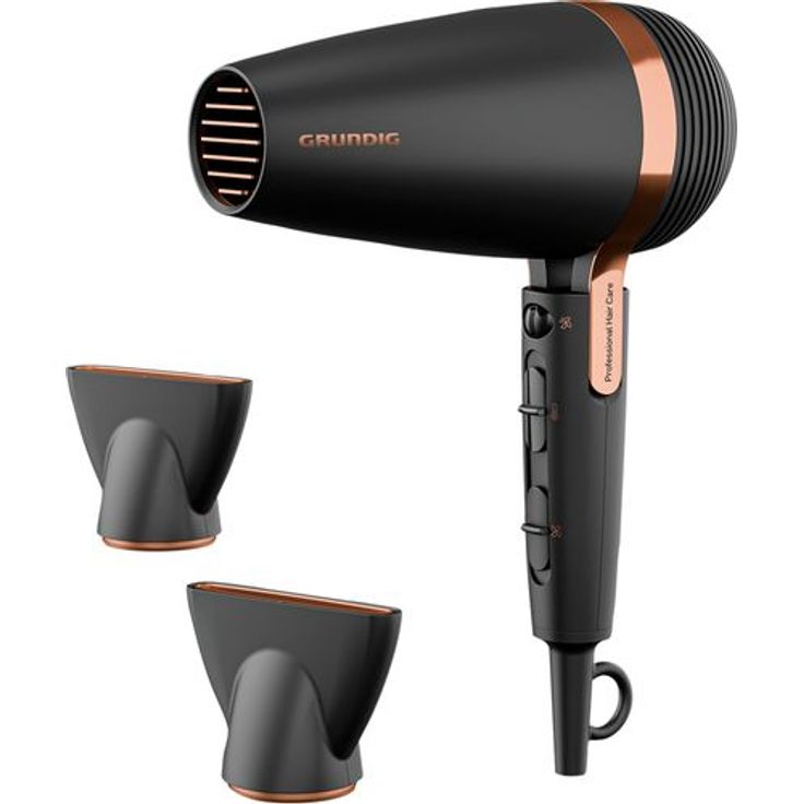 Grundig HD 8080 Haartrockner Smart On/Off Sensor, Keramikbeschichtung mit Macadamia- und Kokosöl inkl. Diffusor – Bild 3