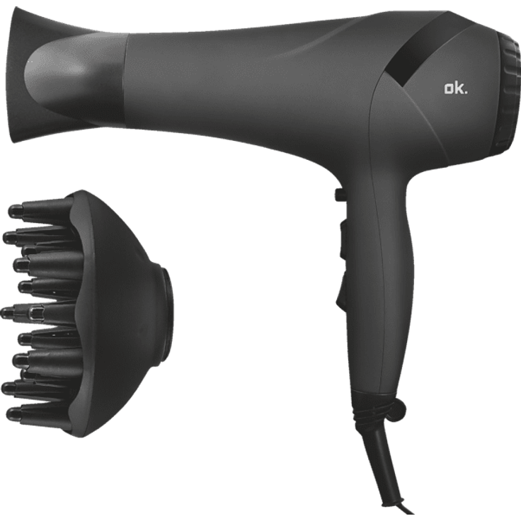 OK. OHD 4211B Haartrockner Schwarz (2200 Watt)
