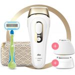 Braun Silk-expert Pro 5 PL5237 IPL-Haarentfernungssystem Licht-Haarentferner Präzisionsaufsatz, breiter Aufsatz