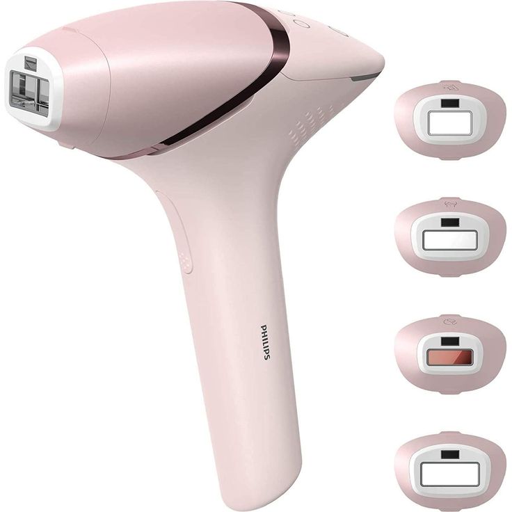 Philips Lumea IPL-Haarentfernung Series 9000 BRI957 - Lichtbasierte, kabellose Haarentfernung für langanhaltend glatte Haut - inkl. 4 Aufsätze für Körper, Gesicht, Achseln, Bikini