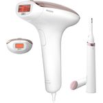 Philips Lumea Advanced IPL Haarentfernungsgerät BRI921 Lichtbasierte Haarentfernung für dauerhaft glatte Haut - inkl. 2 spezieller Aufsätze für Körper & Gesicht und speziellem Korrekturtrimmer