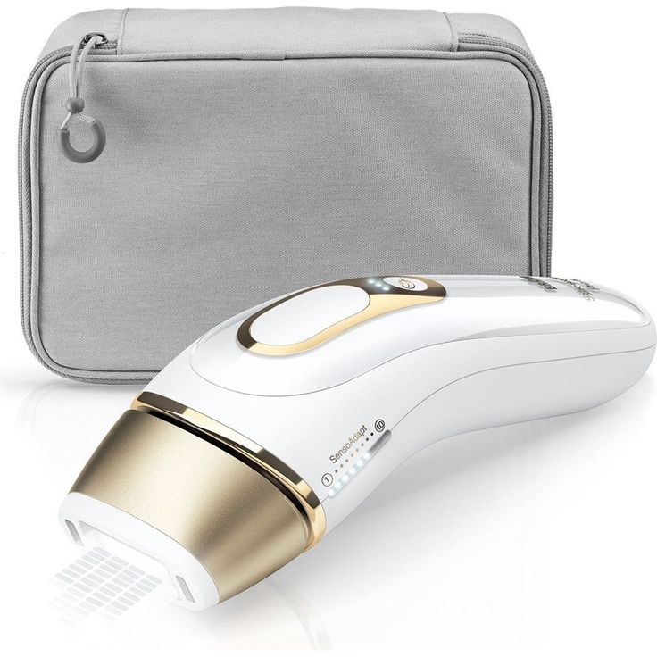Braun Silk-expert Pro 5 PL5014 IPL-Haarentfernungsgerät Dauerhafte Haarentfernung für Körper und Gesicht, weiß-gold – Bild 3