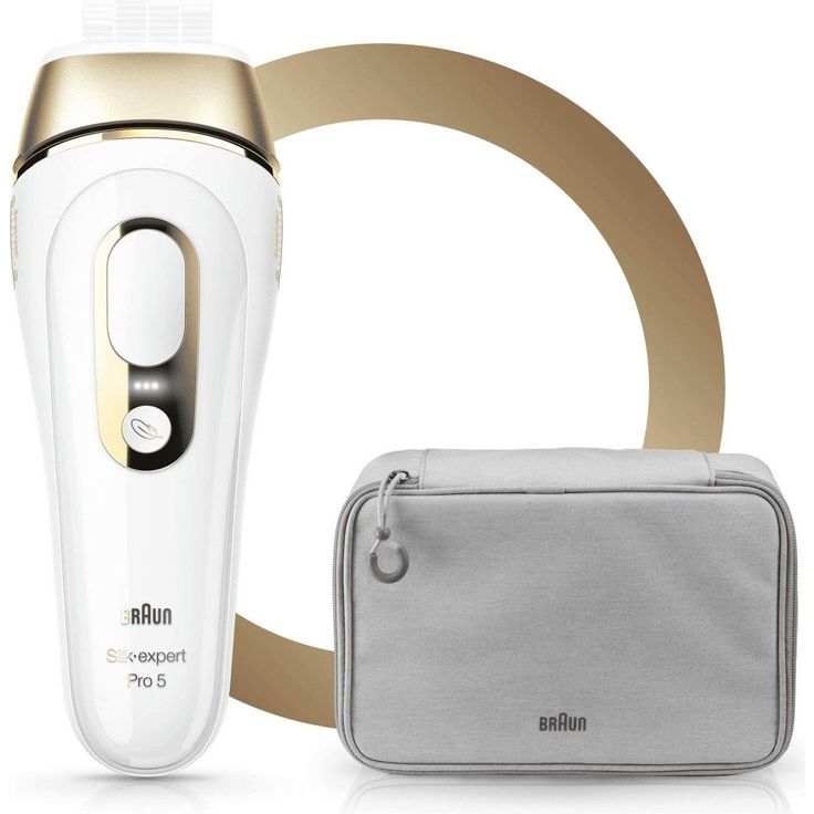 Braun Silk-expert Pro 5 PL5014 IPL-Haarentfernungsgerät Dauerhafte Haarentfernung für Körper und Gesicht, weiß-gold – Bild 4