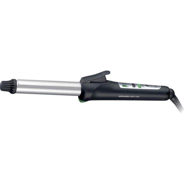 Braun Satin Hair 7 Lockenstab CU710, mit IonTec, Ionen-Technologie, Keramikbeschichtung, 24 mm Durchmesser, schwarz-silber – Bild 1