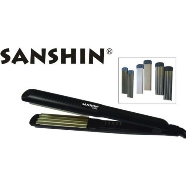 Sanshin Multi Styler 3in1 schwarz inkl. 3 Einsätze