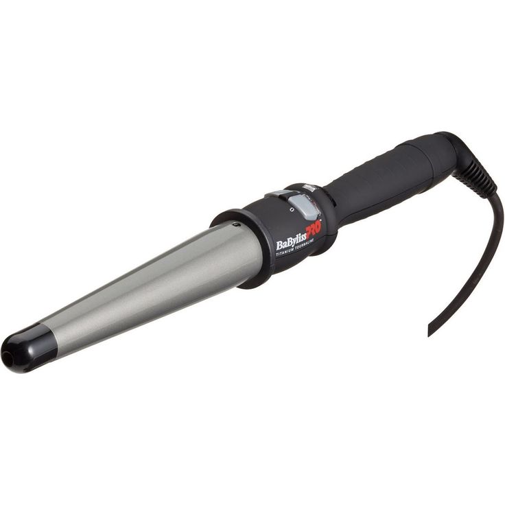 BaByliss Pro Konischer Lockenstab BAB2281TTE Titanium für voluminöse & glamouröse Locken