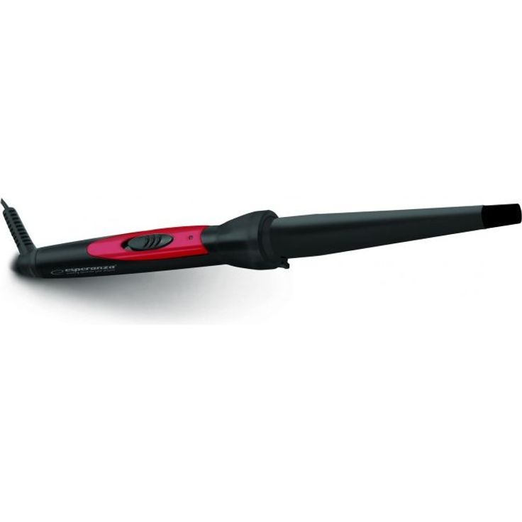 ESPERANZA SALMA Lockenstab Warm Kegelförmig Alle Haare 180 °C Schwarz Pink