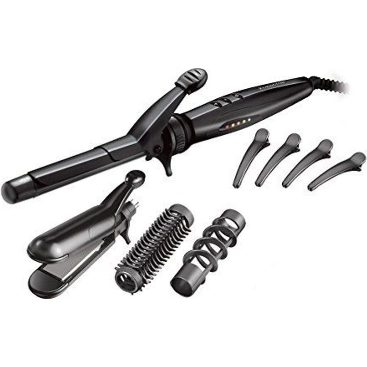 Remington S 8670 Glamour Multi Styler KIT Ionen-Technologie für voluminöse & glamouröse Locken