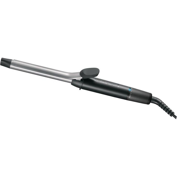 Remington Lockenstab Pro Spiral Curl CI5519 mit Klemme antistatische Keramik-Turmalin-Beschichtung, 8 Temperatureinstellungen, schwarz