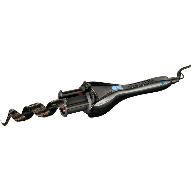 Macom 219 Smart Twist Automatischer Lockenstab, Schwarz für voluminöse & glamouröse Locken
