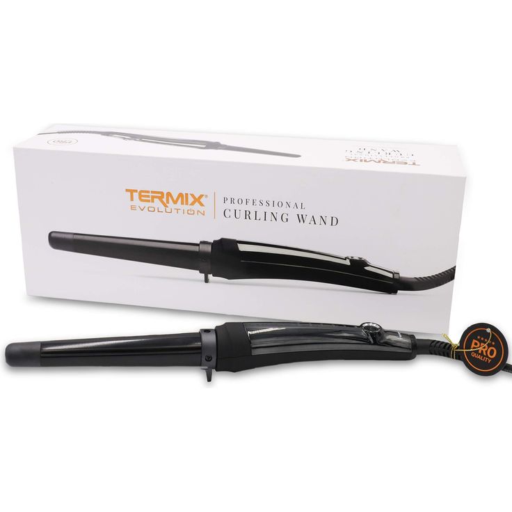 Termix Lockenwickler Evolution Curling Wand Perfekt für entspannte Wellen und Styles. Ta Digital und Touchscreen Regler für voluminöse & glamouröse Locken