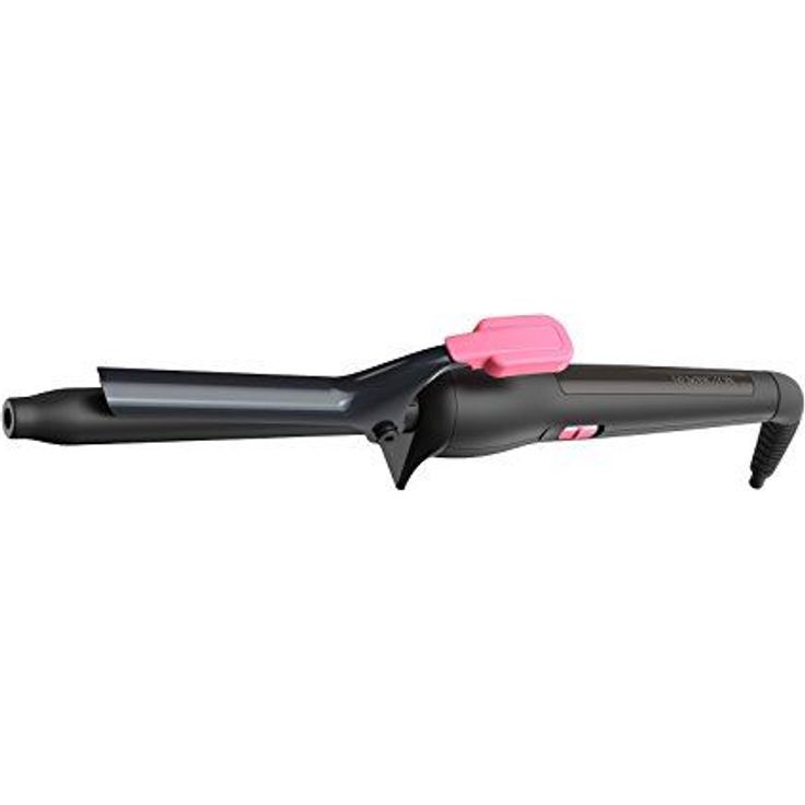 Remington Lockenstab My Stylist CI1A119, 19 mm für definierte Ringellocken, Keramikbeschichtung, schwarz-pink für voluminöse & glamouröse Locken