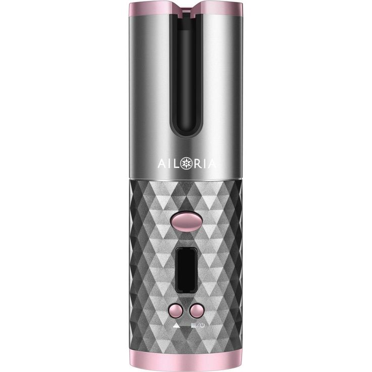 Revolutionne Kabelloser Auto-Curler Akku & Display (LCD), Timer inkl. 6 Zeiteinstellungen, USB-Anschluss, Einstellbare Rechts- oder Linksrotation