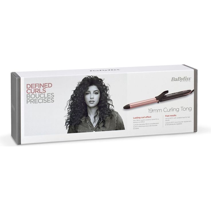BaByliss C450E mit Klemme, 19mm Durchmesser, 2,5 m, schwarz, roségold – Bild 2