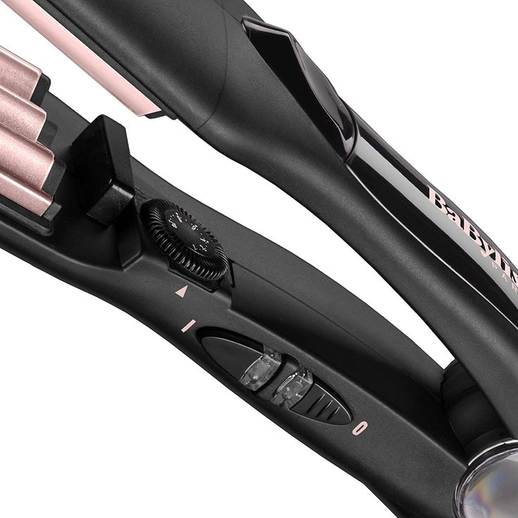 Babyliss The Crimper Kreppeisen mit 10 Temperaturstufen bis 210°C und Abschaltautomatik In rosa Schwarz 2165 – Bild 2