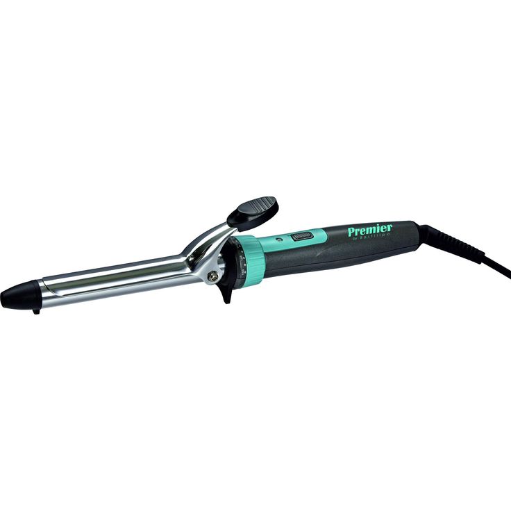 Bastilipo Premier by Bastilipo Lockenstab Expert Serie, 19 mm, 25 W, Anthrazit-Wassergrün metallic für voluminöse & glamouröse Locken