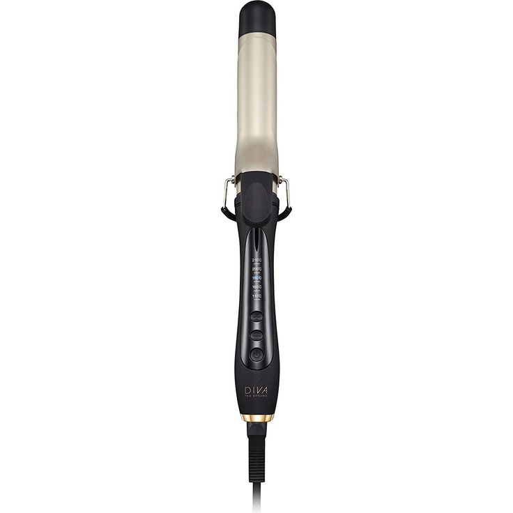 Diva Pro Styling Digital Tong 32mm - Lockenwickler-Lockenstab - automatische Abschaltfunktion, schwarz für voluminöse & glamouröse Locken