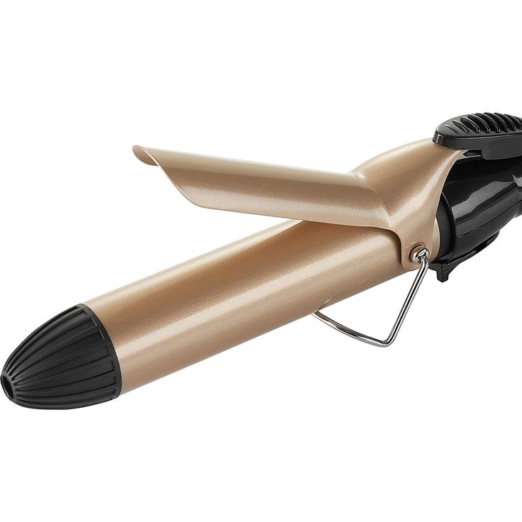 Adler AD 2112 Lockenstab mit Klemme , 32 mm Aufsatz-Durchmesser, 55 Watt Leistung , Kontrollleuchte, Drehbares Kabel, 1 Temperaturstufe, roségold – Bild 2