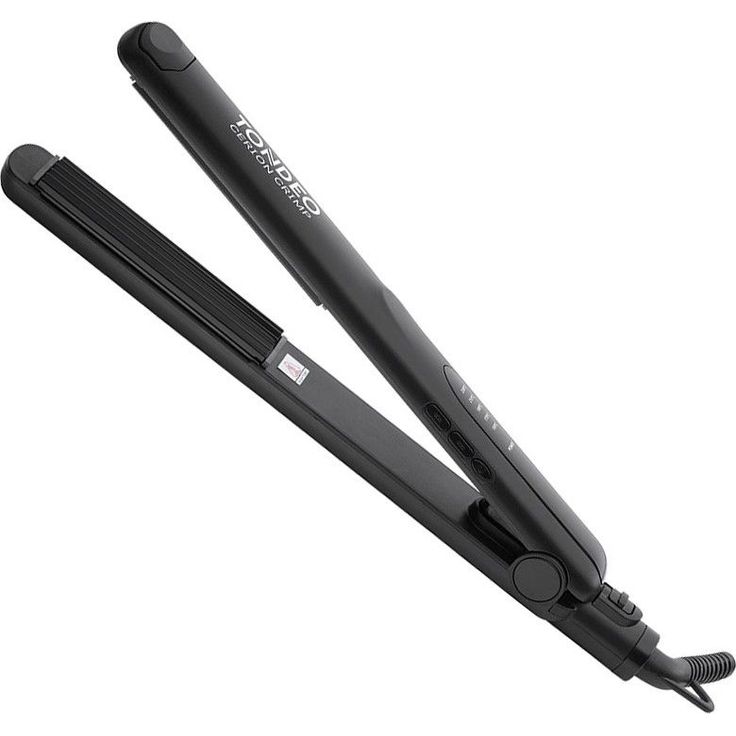 Tondeo Cerion Crimp Kreppeisen mit Keramikbeschichtung stufenlose Drehkupplung, stufenlose Steueung, federnd gelagerte Heizelemente
