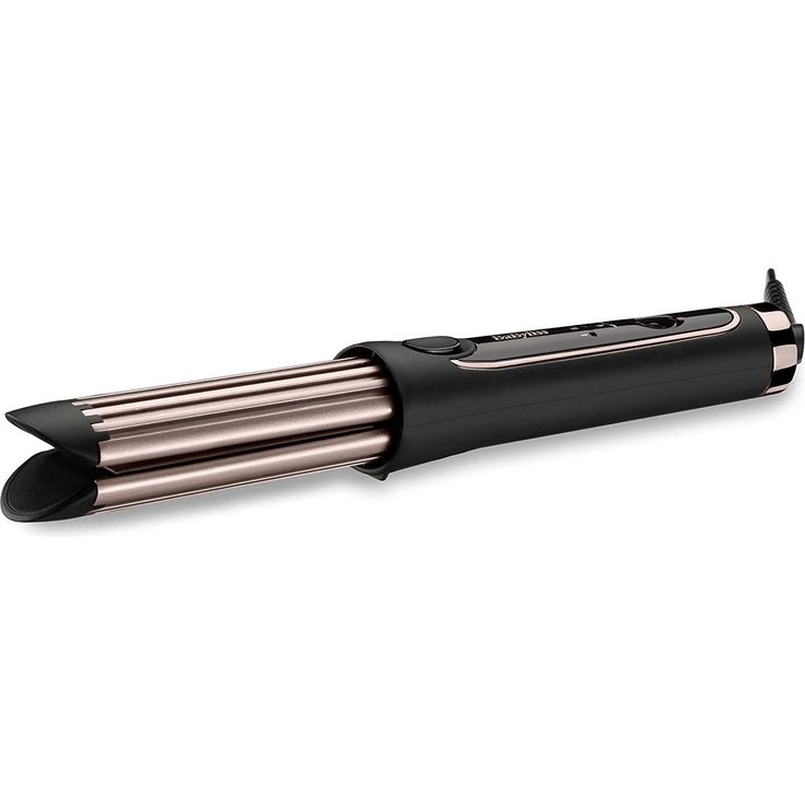 BaByliss Curl Luxe Styler C112E Quartz-Keramik, 36 mm für große Engelslocken, schwarz-roségold