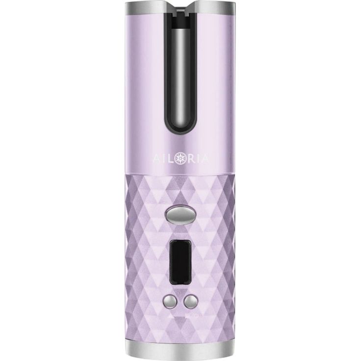 REVOLUTIONNE Kabelloser Auto-Curler lila-silber