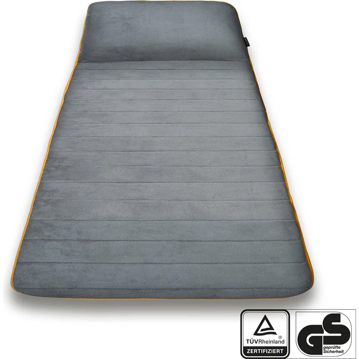 medisana MM 825 Massagematte elektrisch, Ganzkörper, 5 Programme, 4 Massagezonen, Wärmefunktion, Massageauflage mit Fleece-Bezug, Massageliege mit 2 Intensitäten für Rücken, Nacken und Kopf – Bild 1