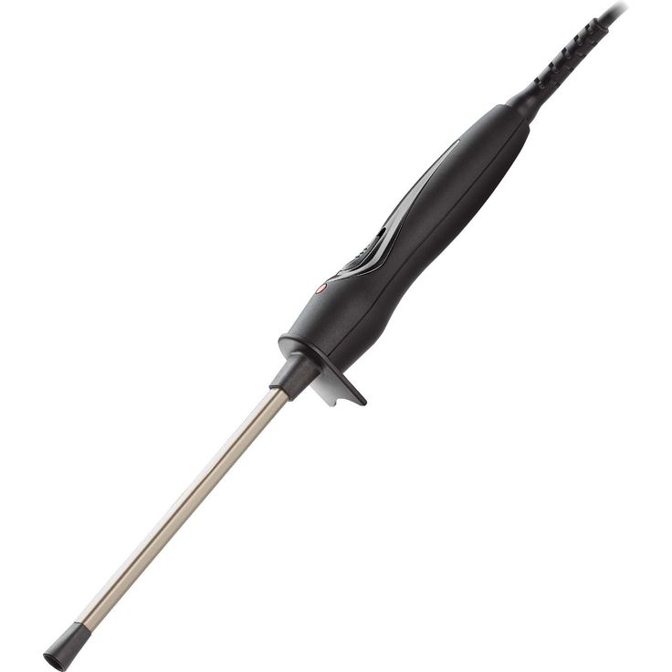 Micro Wand für Afrolocken, Isolierte Spitze, Keramikbeschichtung, schwarz