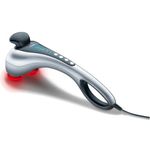 Beurer MG 100 Infrarot-Massagegerät 649.03 Handmassagegerät 4 Massageprogramme 2 Massageaufsätze