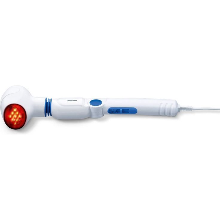 Beurer MG 40 Infrarot-Massagegerät 648.25 einstellbare Intensitätsstufen drehbarer Massagekopf inkl. 4 Aufsätze – Bild 2