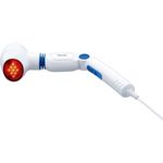 Beurer MG 40 Infrarot-Massagegerät 648.25 einstellbare Intensitätsstufen drehbarer Massagekopf inkl. 4 Aufsätze