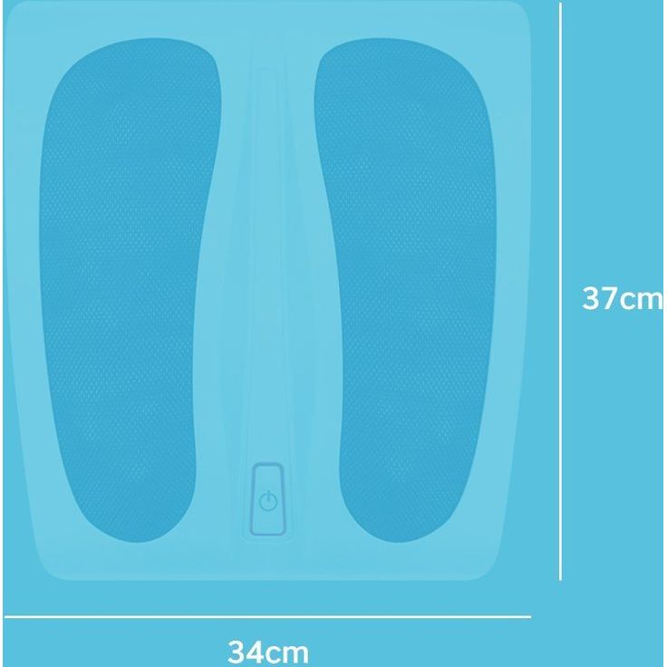 HoMedics Shiatsu Fußmassagegerät - 18 Massageköpfe für eine tiefenwirksame Shiatsu Massage mit Wärmefunktion, gegen müde Füße und Beine, Verbesserung der Durchblutung, Schmerzbehandlung - Weiß – Bild 4