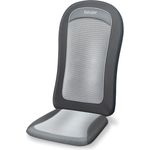 Beurer MG 206 Massagesitzauflage Shiatsu-Massage 2 Massagezonen mit Wärmefunkiton, Timer-Funktion grau