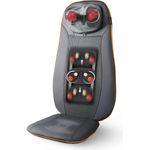 medisana MCN Shiatsu Massageauflage für Rücken und Nacken, Massagesitzauflage mit Spotmassage, Nackenmassage, Wärmefunktion, 3 Intensitäten, Rotlichtfunktion, Fernbedienung