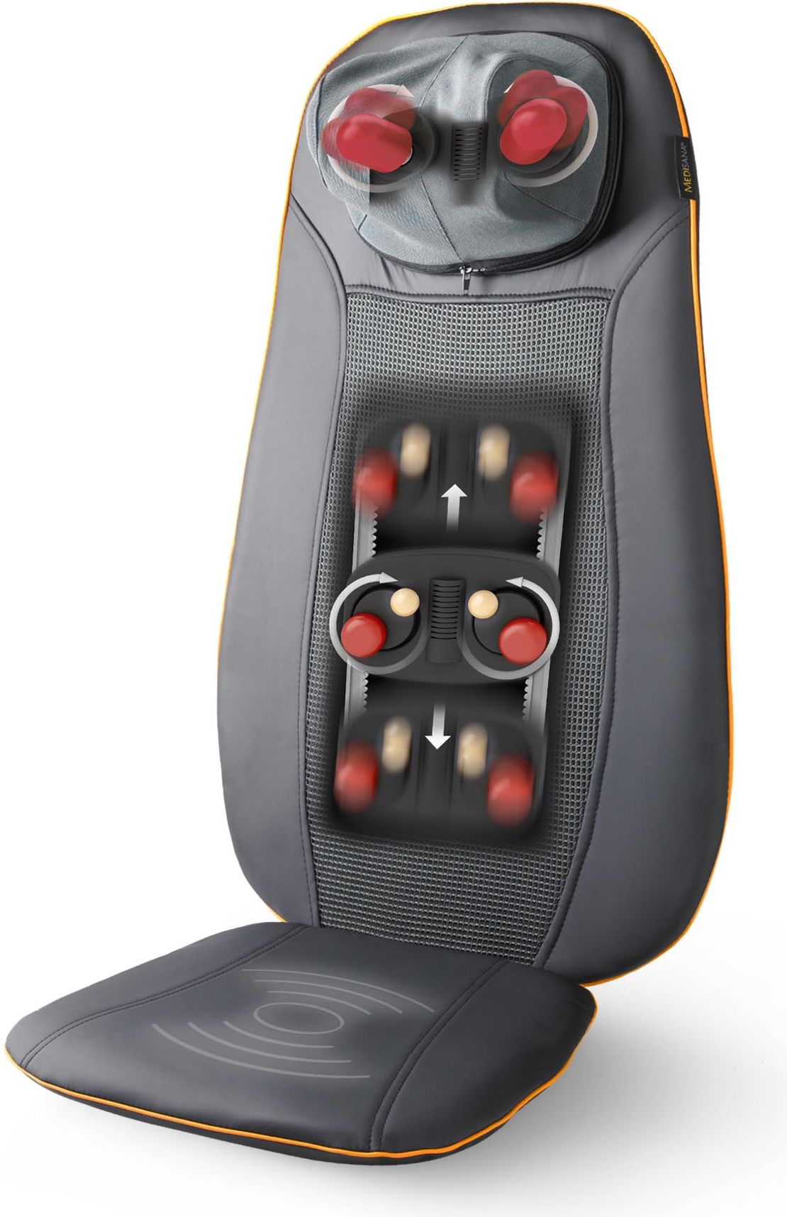 medisana MM 825 Massagematte elektrisch, Ganzkörper, 5 Programme, 4  Massagezonen, Wärmefunktion, Massageauflage mit Fleece-Bezug, Massageliege  mit 2 Intensitäten für Rücken, Nacken und Kopf: Tests, Infos &  Preisvergleich