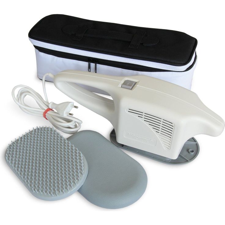 Maspo Vibramat 917275 Großflächen-Massagegerät 3 Massageaufsätze Vibrationsmassage 2 Stufen inkl. Transporttasche – Bild 1