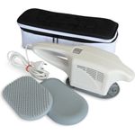 Maspo Vibramat 917275 Großflächen-Massagegerät 3 Massageaufsätze Vibrationsmassage 2 Stufen inkl. Transporttasche