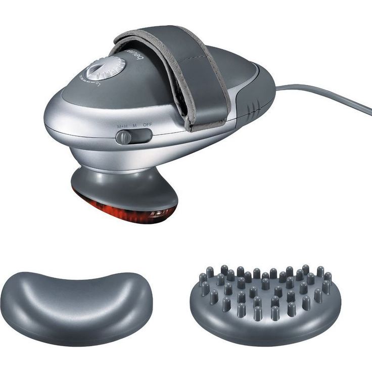 Beurer MG 70 Infrarot Massagegerät, Klopfmassage, zur Massage von Rücken, Nacken, Arme, Beine, zwei verschiedene Aufsätze, Infrarotwärmefunktion – Bild 3