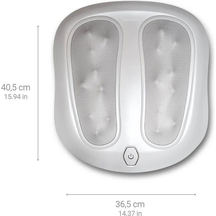 medisana FM 883 Shiatsu-Fußmassagegerät, elektrisches Rückenmassagegerät, 18 Massageköpfe, Rotlichtfunktion, Wärmefunktion, 2 Geschwindigkeiten, durchblutungsfördernde Massage – Bild 2