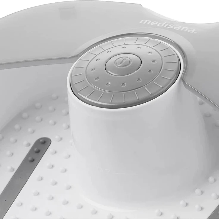 medisana FS 881 Fußsprudelbad mit Fußreflexzonenmassage, elektrisches Fußbad, Warmhaltefunktion, Vibrationsmassage, Fußbad mit Massage und Heizung, für eine angenehme Fußmassage – Bild 5
