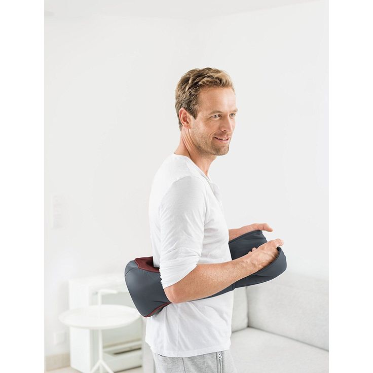 Beurer MG 151 Shiatsu-Nacken-Massagegerät - Massage für Schultern, Nacken und Rücken - Nackenmassage mit Wärme - 8 3D Massageköpfe - 3 Intensitätsstufen - mit Richtungswechsel – Bild 5