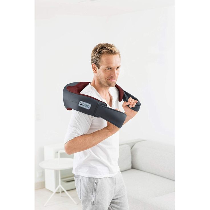Beurer MG 151 Shiatsu-Nacken-Massagegerät - Massage für Schultern, Nacken und Rücken - Nackenmassage mit Wärme - 8 3D Massageköpfe - 3 Intensitätsstufen - mit Richtungswechsel – Bild 7