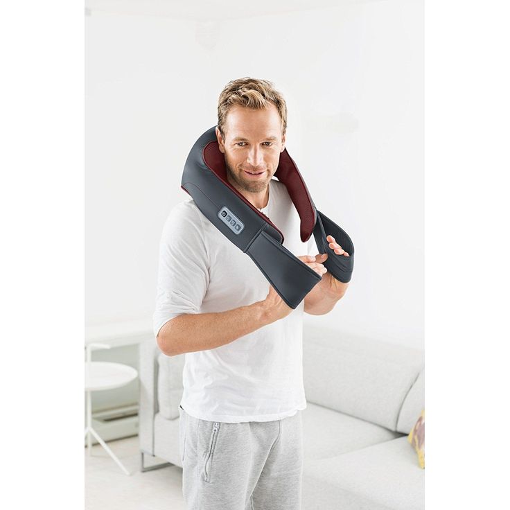 Beurer MG 151 Shiatsu-Nacken-Massagegerät - Massage für Schultern, Nacken und Rücken - Nackenmassage mit Wärme - 8 3D Massageköpfe - 3 Intensitätsstufen - mit Richtungswechsel – Bild 6
