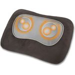 medisana MC 840 Shiatsu-Massagekissen, mit Wärmefunktion, 4 rotierende Massageköpfe, Rotlichtfunktion, mit Fernbedienung, für Nacken, Schulter, Rücken und Beine