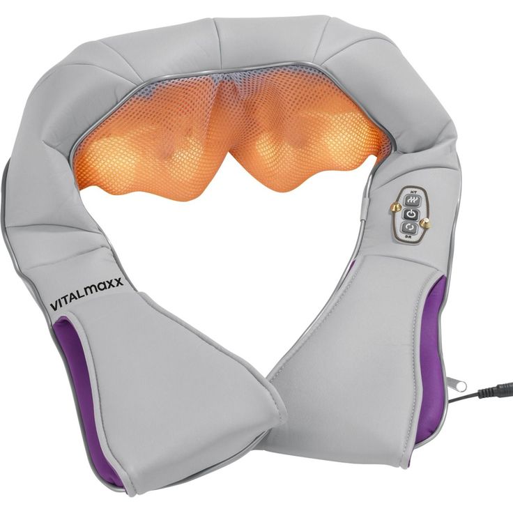 VITALmaxx Shiatsu Schulter und Nacken Massagegerät | Knetmassage, Vibrationsmassage und Wärme-Therapie | Empfohlen von Dr. Plum – Bild 1