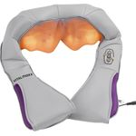 VITALmaxx Shiatsu Schulter und Nacken Massagegerät | Knetmassage, Vibrationsmassage und Wärme-Therapie | Empfohlen von Dr. Plum