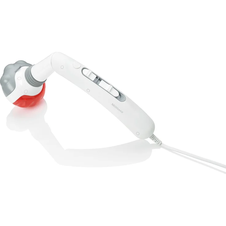 medisana HM 886 Handmassagegerät, elektrisches Rückenmassagegerät, Massagestab mit Vibration, Rotlichtfunktion, Wärmefunktion, 2 Intensitäten für Rücken, Beine, Nacken und Schulter – Bild 2