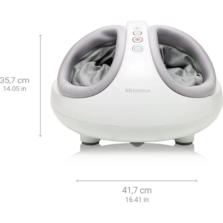 medisana FM 888 Shiatsu-Fußmassagegerät, elektrisch, Rotlichtfunktion, Wärmefunktion, 2 Geschwindigkeiten, Shiatsu- und Kompressionsmassage für Füße und Fußsohle – Bild 2