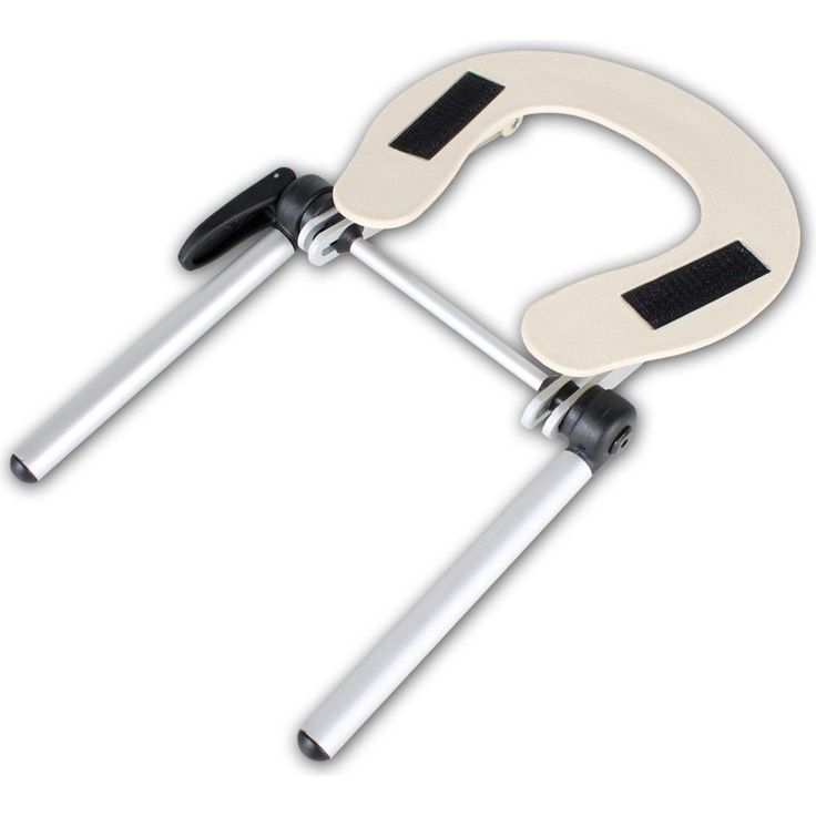 Tectake Kopfstütze aus Aluminium für Massageliegen